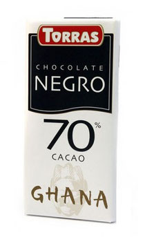 Шоколад Torras Negro 70% какао Іспанія 125г