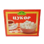 Цукор пресований швидкорозчинний шматочками Повна Кладовочка 500г