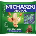 Цукерки шоколадні з арахісом Mieszko Michaszki Original 1 кг Польща