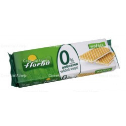 Вафлі з вершковим кремом БЕЗ САХАРА Florbu Wafers 0% azucares 150 г Іспанія