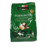 Цукерки нуга з мигдалем у білому та чорному шоколаді GustoBello Torroncini 180г Італія