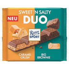 Молочний шоколад Ritter Sport Sweet'n Salti Duo 218г Німеччина