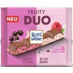 Молочний шоколад Ritter Sport Fruity Duo 218г Німеччина