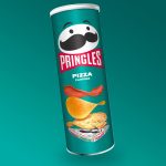 Чіпси Pringles Pizza Flavour , 165 гр