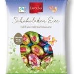 Шоколадні яйця молочний шоколад Favorina Schokoladen Eier 200г Німеччина