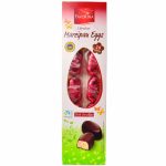 Марципанові яйця в чорному шоколаді (цукерки) Favorina Edel-Marzipan Eier Zartbitter 125г Німеччина