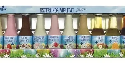 Подарунковий набір з лікерами Osterlikor Vielfalt (10х20мл) 200мл Німеччина