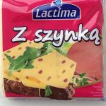 Сир тостерний (плавлений) з шинкою Lactima z Zszynka Польща 130г