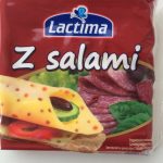 Сир тостерний (плавлений) Lactima із салями Польща 130г