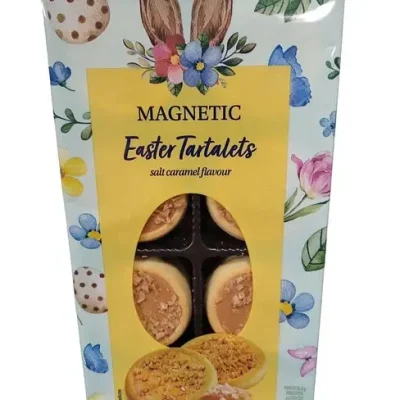 Печиво пісочне тарталетки із солоною карамеллю та карамельною крихтою Magnetic Easter Tartalets 165г Польща
