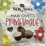 Цукерки шоколадні Яйця Асорті Socado Maxi Ovetti Primevoglie 110г Італія
