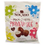 Цукерки шоколадні Яйця Асорті Socado Maxi Ovetti Primevoglie 110г Італія