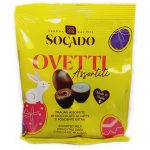 Цукерки шоколадні Яйця Асорті Socado Ovetti Assortiti 110г Італія