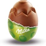 Шоколадні яйця з горіховим кремом Milka Loffel Ei Haselnusse (4x34г) 136г Швейцарія