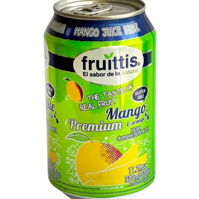 Напій соковмісний Манго Fruittis Mango Premium, 330 мл ж/б Іспанія