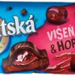 Шоколад чорний із вишневою начинкою Studentska Visen&Horka 240г Чехія