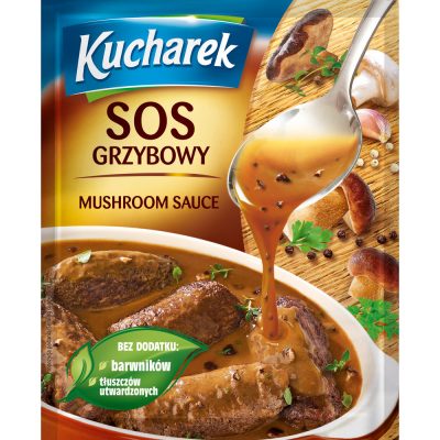 Соус грибний Kucharek Sos grzybowy 28г Польща