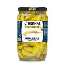 Перець солодкий маринований пепероні Bernal Encurtidos Piparras 300/140г Іспанія