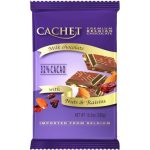 Шоколад CACHET (КАШЕТ) молочний 32% какао з мигдалем і Бельгія 300г