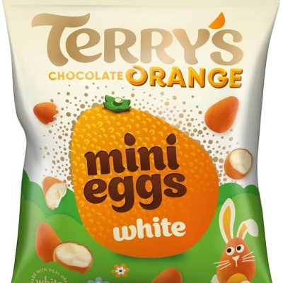 Шоколадно-апельсинові яйця в цукровій оболонці Terry's Chocolate Orange Mini eggs with 80г Англія