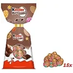 Шоколадні міні-яйця Kinder Mini Eggs Cacao 85г (15шт) Італія