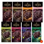 Шоколад темний з фісташками 50% какао Heidi Dark Pistachio 80г Румунія