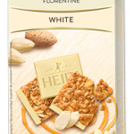 Шоколад білий із карамелізованим шаром мигдалю Heidi Florentine White 100 г Румунія