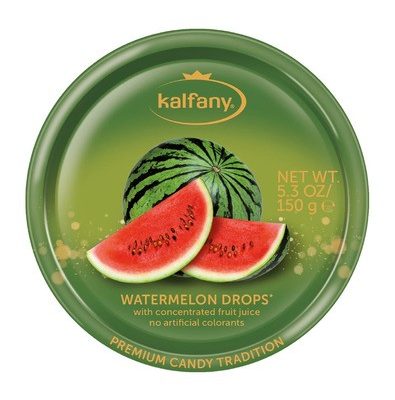 Льодяники (цукерки) Кавун Kalfany Watermelon Drops 150г Німеччина