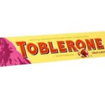 Швейцарський молочний шоколад Tobleron з родзинками, медом і мигдальною нугою