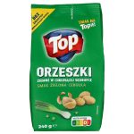 Арахіс смажений в оболонці зі смаком Зеленої цибулі Top Orzeszki Smak Zielona Cebulka 240г Польща