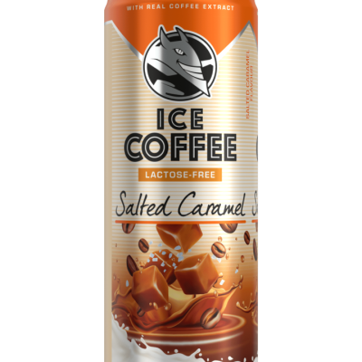 Холодна кава з молоком і солона карамель БЕЗ ЛАКТОЗИ Hell Energy Ice Coffee Salted Caramel 250 мл Угорщина