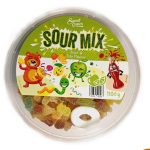 Цукерки желейні Кислий Фруктовий Мікс з колою Sweet Corner Sour Mix 1100г Німеччина