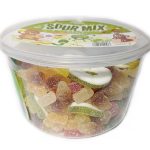 Цукерки желейні Кислий Фруктовий Мікс з колою Sweet Corner Sour Mix 1100г Німеччина