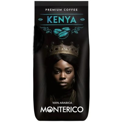 Кава у зернах 100% Арабіка Premium Monterico Kenia 1кг Іспанія