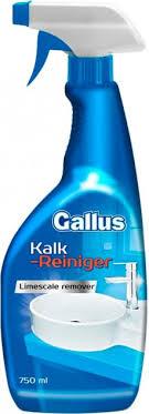 Спрей для збирання вапняного та мильного нальоту Gallus Kalk-Reiniger 750мл Німеччина