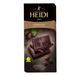 Шоколад чорний Еспресо 50% какао Heidi Dark Espresso 80 г Румунія