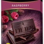 Шоколад темний з малиною 50% какао Heidi Dark Raspberry 80 г Румунія