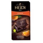 Шоколад темний з апельсином 50% какао Heidi Dark Orange 80г Румунія