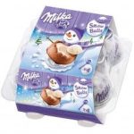 Шоколадні сніжки з молочним кремом Milka SnowBalls (4х28г) 112г Швейцарія