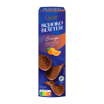 Шоколадні чіпси з хрустким рисом та фундуком Choceur Schoko Blatter Haselnussen 125г Бельгія