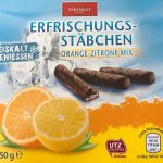 Шоколадні цукерки ( палички) з апельсиново-лимонним соком Mister CHOC 150 г Німеччина