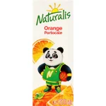 Напій соковмісний Апельсиновий Naturalis Orange 0.2 л з трубочкою