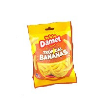 Желейні цукерки Тропічні банани БЕЗ ГЛЮТЕНУ Damel Tropical Bananas 80г Іспанія