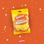 Желейні цукерки Тропічні банани БЕЗ ГЛЮТЕНУ Damel Tropical Bananas 80г Іспанія