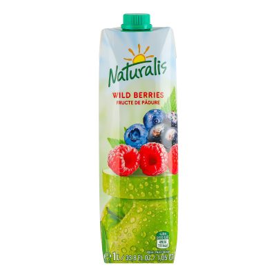Напій соковий лісові ягоди Naturalis Wild Berries 1л Молдова
