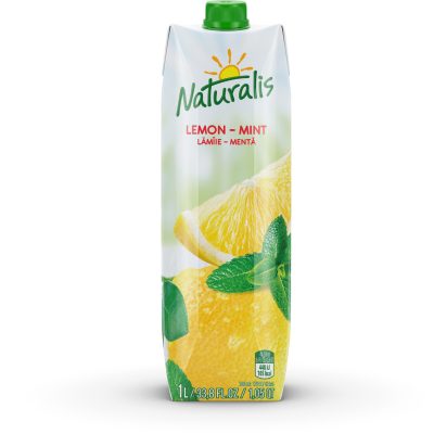 Напій соковий лимон із м'ятою Naturalis Lemon - Mint 1л Молдова