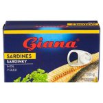 Сардини консервовані в олії Giana Sardines in Oil 125/90г Чехія