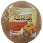 Коржі медові для торта ТМ Медуня Солодуня 400 г (4 коржі) Україна