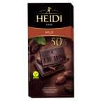 Шоколад чорний Ніжний 50% какао Heidi Dark Mild 80 г Румунія