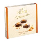 Шоколадні цукерки з пралине та мигдалем Heidi Moments Caramelized Almonds 140г (14шт) Румунія